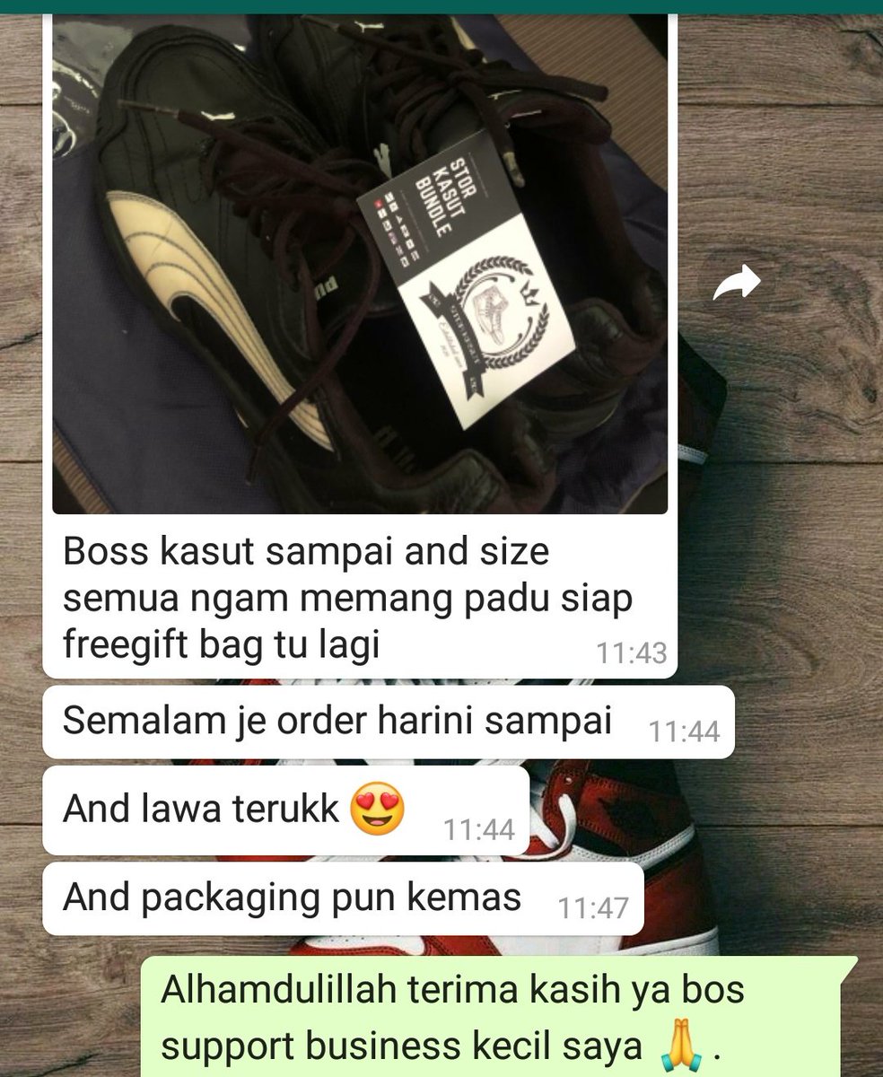 StorKasut's tweet photo. Feedbacks from our customer 😊 https://t.co/euQcKvrdUD