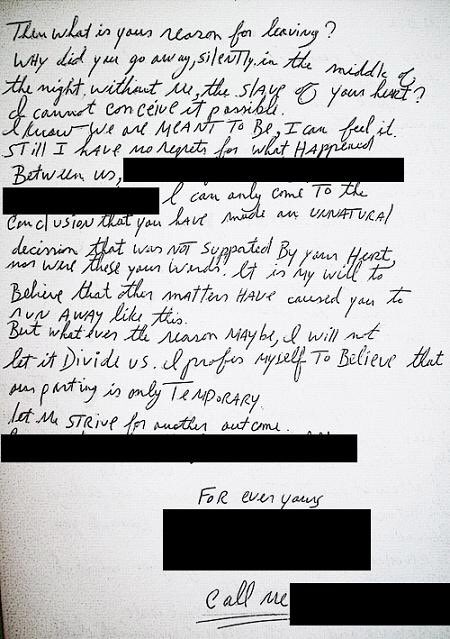 collapsess's tweet photo. E essa suposta carta do MJ para a Lisa??? 💔 Só queria que eles tivessem dado certo... https://t.co/w8XdsGS0GR