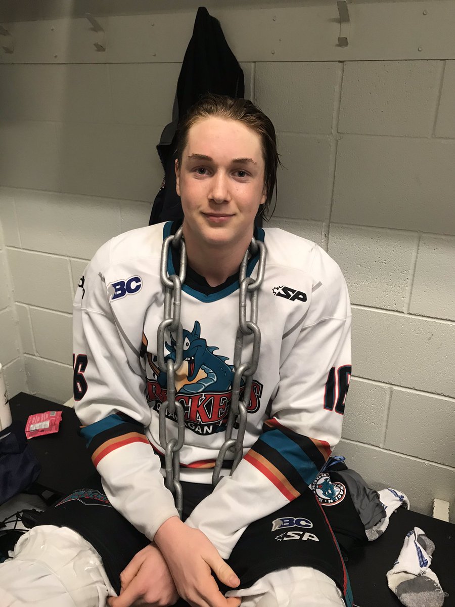 <a href="/RocketsMBAAA/">Okanagan U15 AAA</a> upend <a href="/BlazersMBAAA/">Thompson Blazers Major Bantam AAA</a> tonight to get back in the win column. Sharky Nowek with the W between the pipes. Lainger with 3G Bruce with 2G Watson 1G3A and Kinoshita with 1G2A Lainger with the Chain #StrongestLink #RocketStrong
