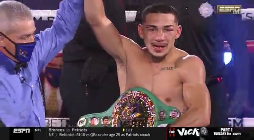 THE NEW UNDISPUTED LIGHTWEIGHT CHAMPION OF THE WORLD:

TEOFIMO LOPEZ 😤