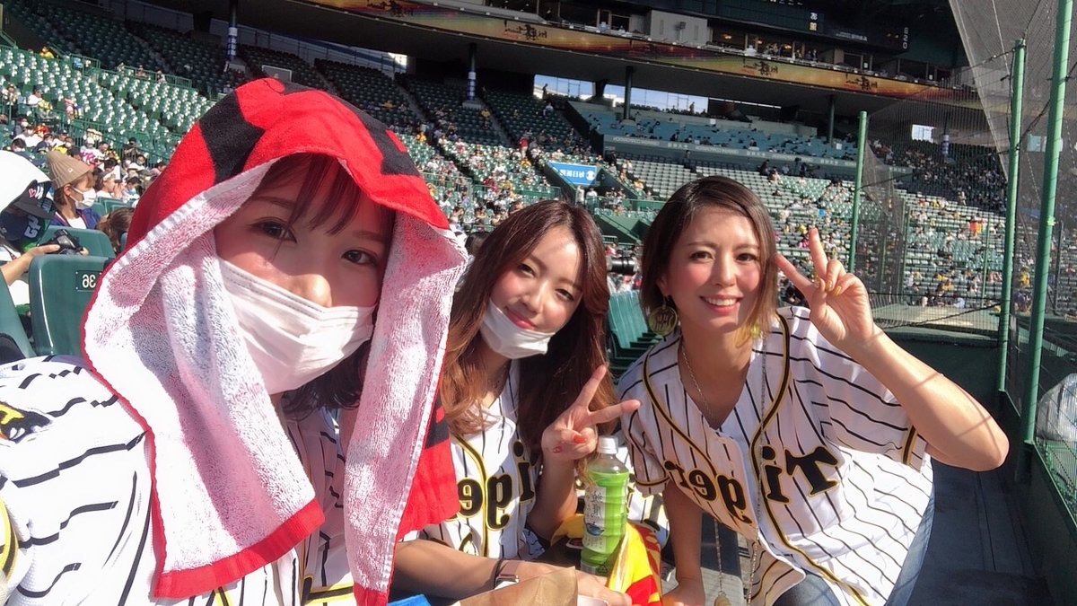 梅ちゃん、糸ちゃん、大山選手、頑張って下さーい(^_^)

#虎エール
#甲子園
#阪神タイガース