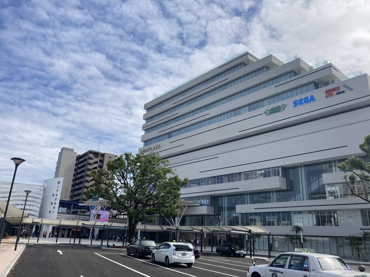 山口としき 宮崎市議会議員 都会感でてますね 熊本 鹿児島 もしかして 福岡 いや 宮崎ですよ 建物ひとつで街の印象が変わりますね 11月のオープンが楽しみです 宮崎市