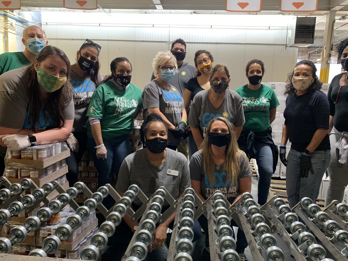 MarkOrmsbee's tweet image. I would like to thank the Starbucks partners and licensees who supported the community event at the Community Food Bank of NJ
