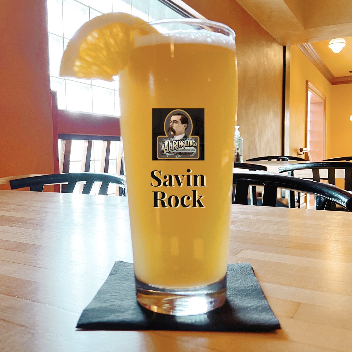 ringlingbrewing's tweet photo. Our Savin Rock #Hefeweizen is so refreshing! 🍺 With subtle notes of banana, clove, and citrus.
.
📷: 10oz size with a slice of orange 🍊 https://t.co/tZXCIej9ag