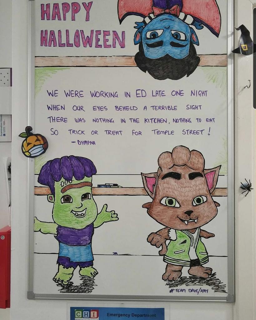 Jim Hickson (@jim_hickson) on Twitter photo It's time for spooky season in the ED #TrickorTreatforTempleStreet <a href="/DrQuinine/">Dr_ quinine</a> <a href="/SineadFox10/">Sinead Fox</a> <a href="/CallenderOrla/">orlacall</a> <a href="/stace_carroll/">Stacey Carroll Moore</a> <a href="/angharadgriff/">AngharadGriffiths</a> <a href="/TempleStreetHos/">CHI at Temple Street</a> It's time for spooky season in the ED #TrickorTreatforTempleStreet <a href="/DrQuinine/">Dr_ quinine</a> <a href="/SineadFox10/">Sinead Fox</a> <a href="/CallenderOrla/">orlacall</a> <a href="/stace_carroll/">Stacey Carroll Moore</a> <a href="/angharadgriff/">AngharadGriffiths</a> <a href="/TempleStreetHos/">CHI at Temple Street</a>