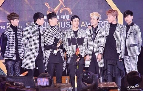  2015 SMA - Rookie Award YinYeu V-Chart Awrds - Best Korean Newcomer Asia Style Best Style Group (2015 Fashion Power Awards) 2015 SEED Awards - Popular Asian Artist Of The Year @GOT7Official