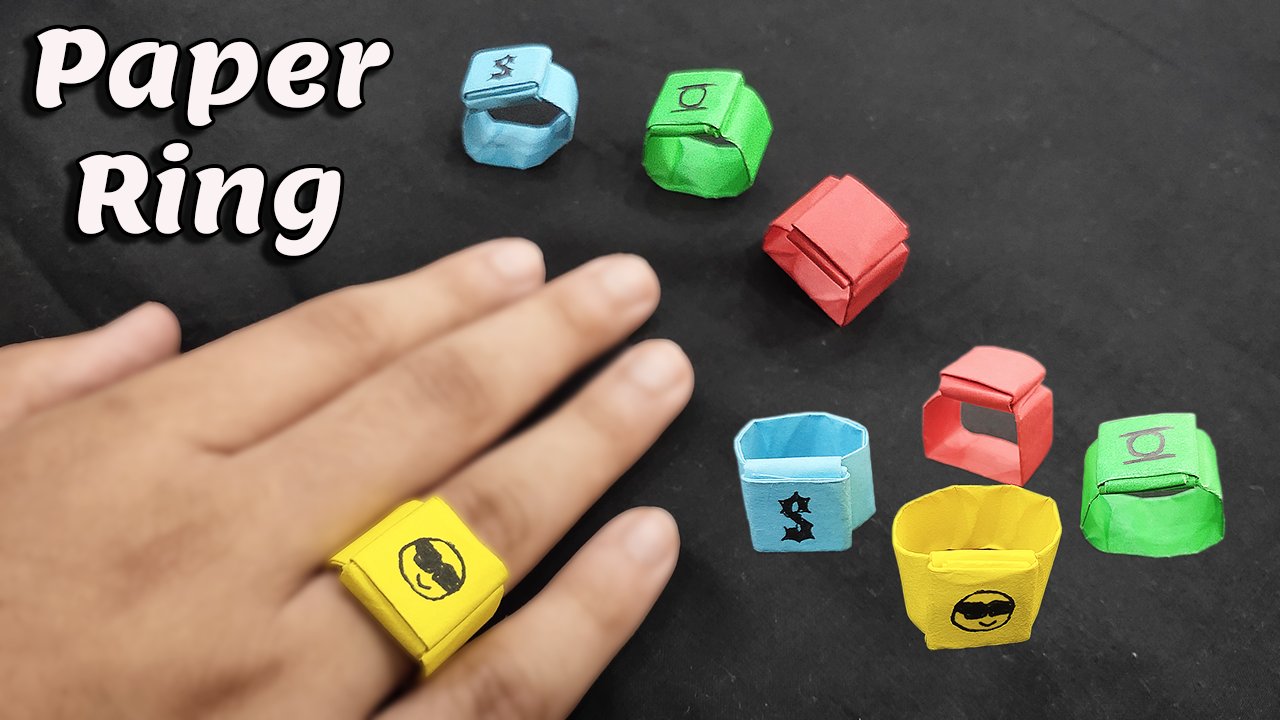 How to Make a Layered Paper Ring in 7 Easy Steps