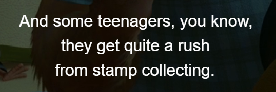 Buck's attempts to dissuade his son from joining the baseball team kinda remind me of my own dad's pathetic attempts to convince me I wasn't actually queer"Some teenagers, you know, they get quite a rush from dating girls"