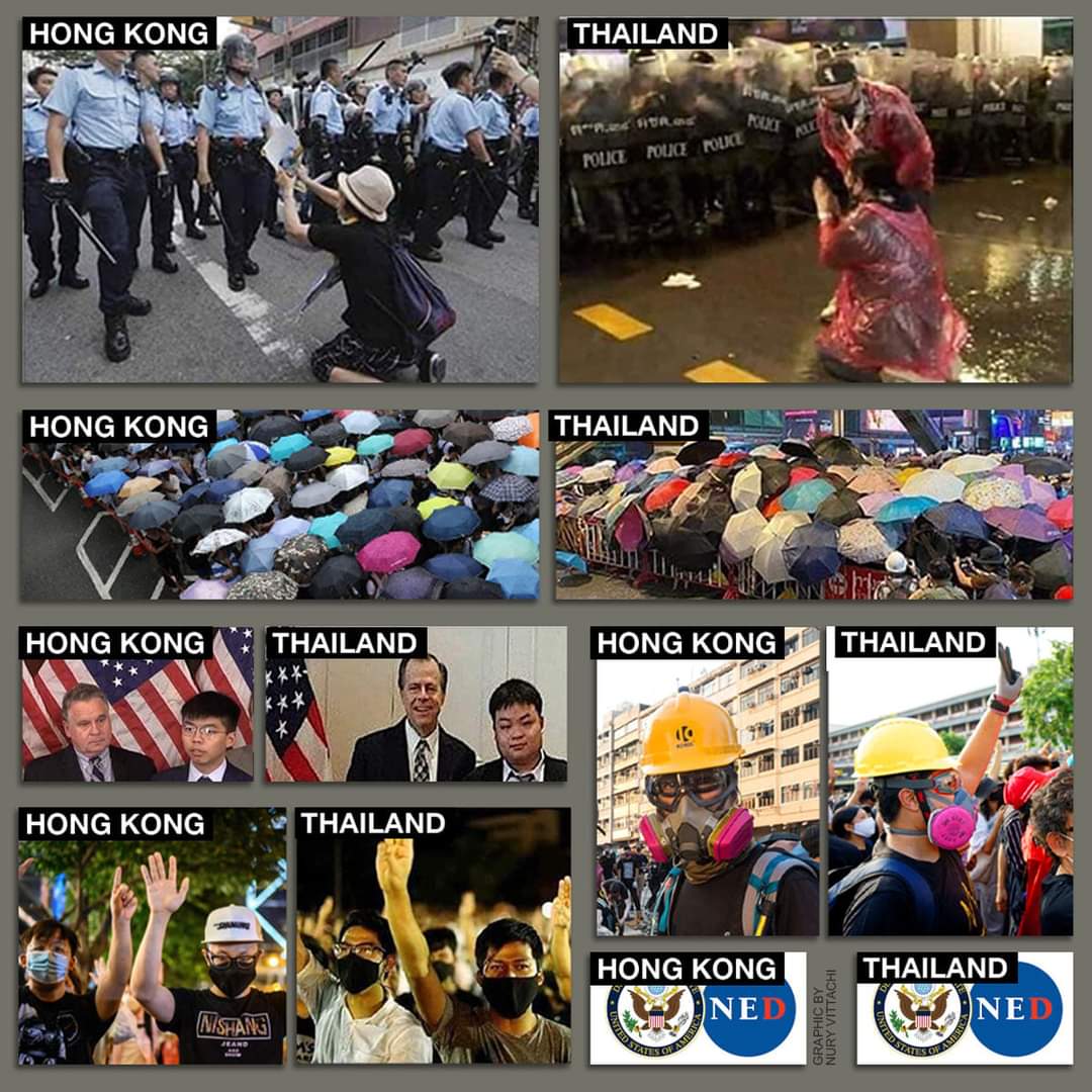 Thailand protests truth/COLOR REVOLUTION tweet media