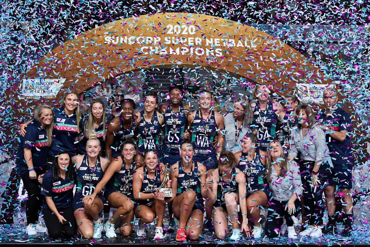 They did it! Congrats <a href="/MelbourneVixens/">Melbourne Vixens</a> xx
