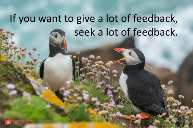 The biggest shift you can make today is becoming a Seeker (of feedback). Seeking, not knowing. Learning, not telling.

READY TO FIX FEEDBACK?  THEN LET’S GO “KICK SOME ASK!”

bit.ly/2MVkawV

#leadership
#LFreakpost