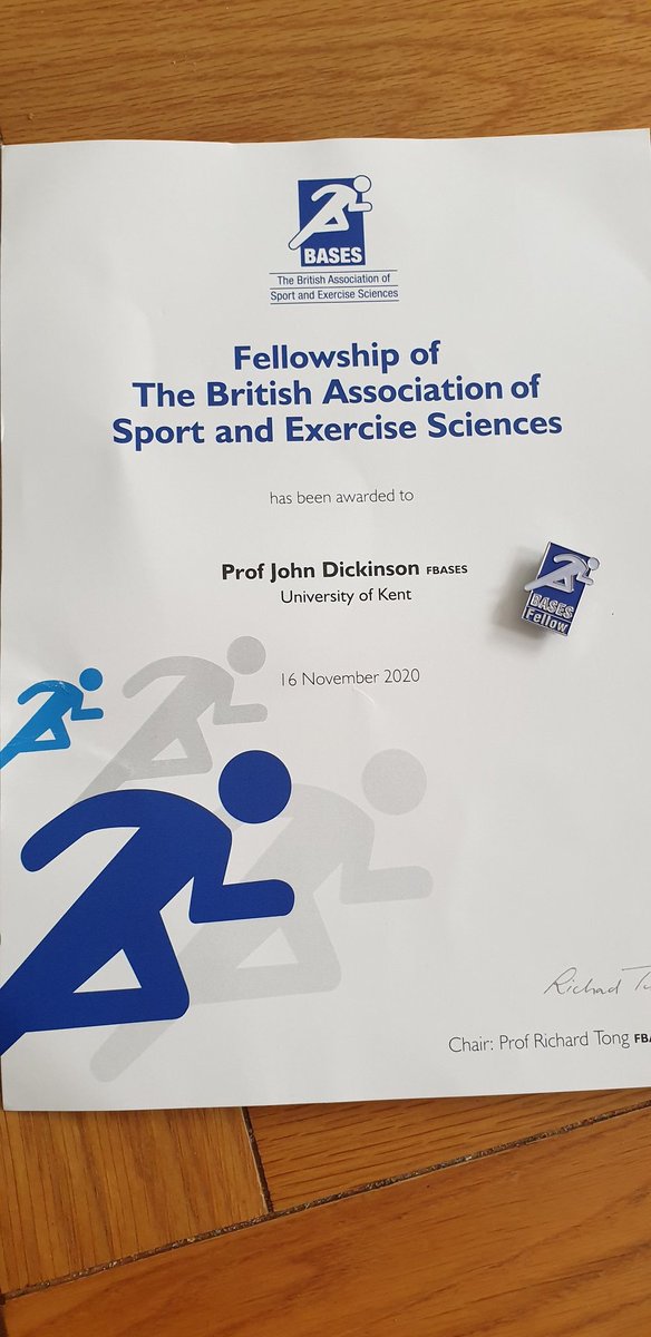 UniKentSportSci's tweet image. We&apos;re delighted that @ProfJDickinson is joining a select group of sport and exercise scientists who have been awarded a BASES Fellowship: ow.ly/kYsK50BNo3N

#university #universityofkent #studysport #kent @basesuk #sportscience #sporttherapy #sportrehab
