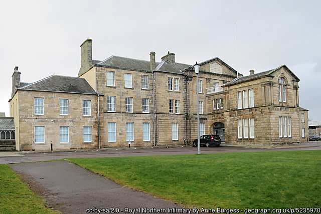 Along with the Northern Infirmary in Inverness, the first hospital in the region (built 1804), these three academies were built and funded using money made through chattel slavery. (7/n)