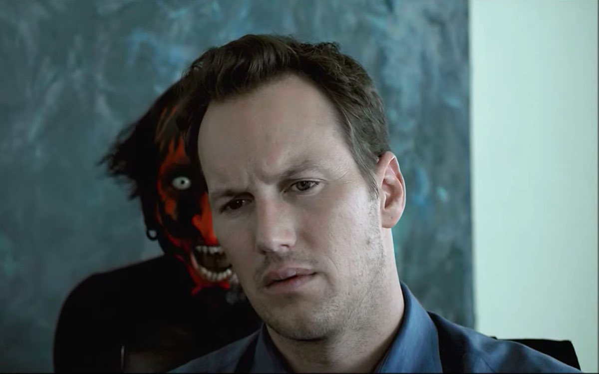 Oct. 18th:Insidious [Trilogy] (2010-2015, Dirs. James Wan & Leigh Whannell)This trilogy is the cinematic equivalent of a theme park horror maze. Lots of theatrics, make-up, wild sets and really silly ghost-hunting sequences. For those that hate violence, these are for you.