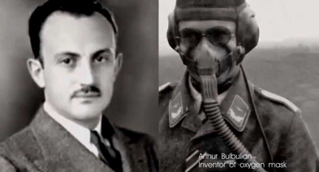 6- Arthur Bulbulyan A-14 oksijen maskesi yarattı.Jirayr Tezel saç implantasyon yöntemini buldu.Ruben Eksijyan 2. Dünya savaşı sırasında ABD’nın kullandığı uçaksavar makinalı tüfeği keşfetti.Hovhannes Adamyan beyaz siyah ve renkli televizyonunun yaratıcısı.