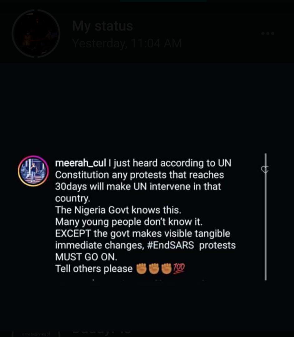 Evi_Real's tweet photo. #EndSARS #EndSWAT #EndPoliceBrutalitynow https://t.co/5zojFWbgsN