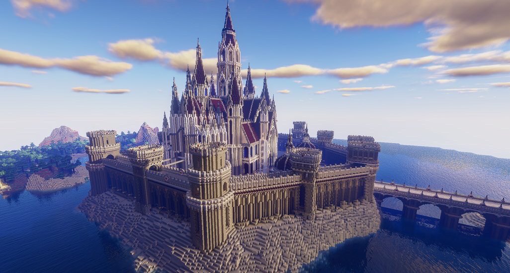 ざぷらむ 城壁ができてお城感が出てきた気がします 城壁作成の過程をyoutubeにアップしました Minecraft Minecraftbuild Minecrafter マインクラフト マインクラフト建築 マイクラ建築 マイクラ Minecraft建築コミュ バニラ建築 バニラ建築
