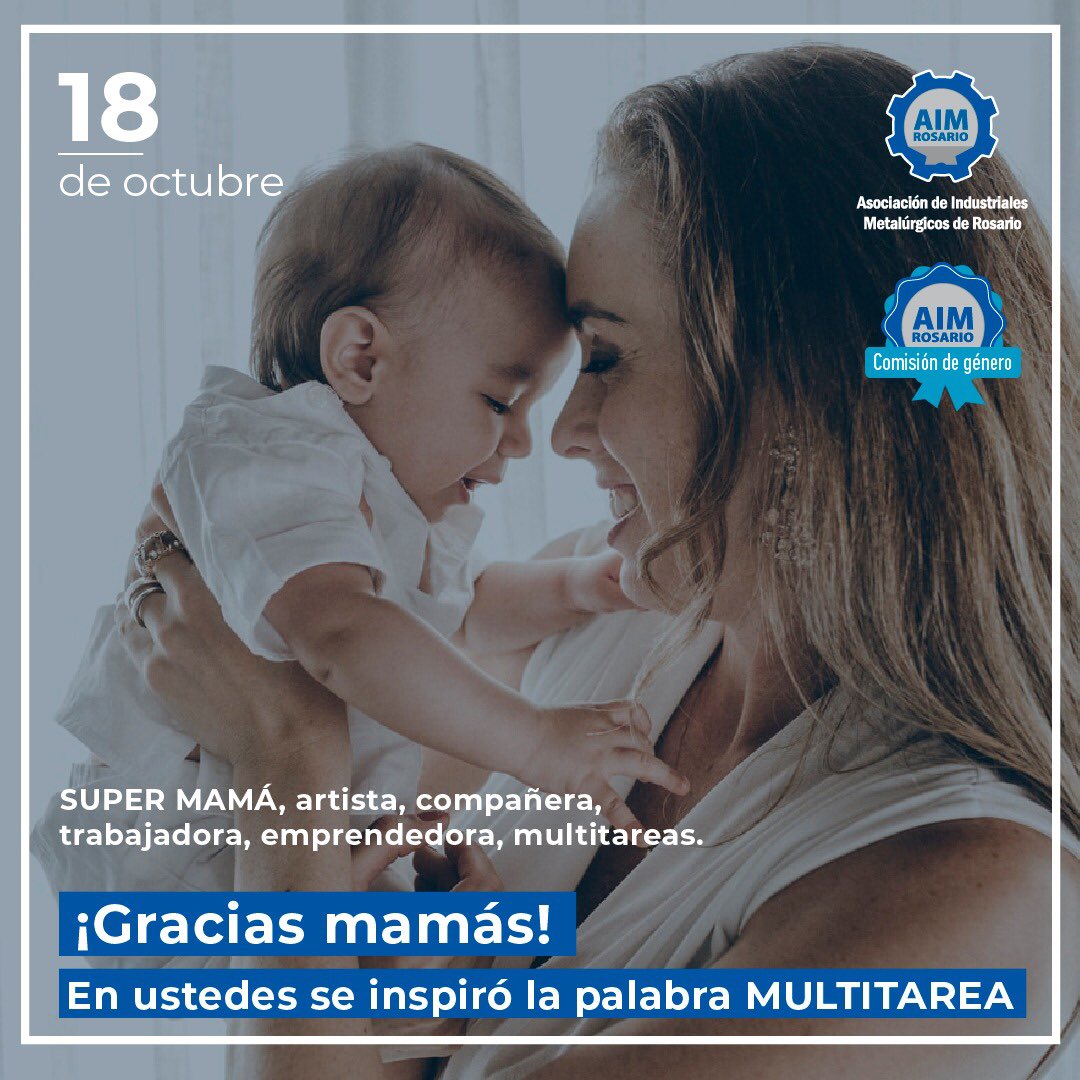 aim_rosario's tweet photo. MAMÁS MULTITAREAS!
Feliz día a todas las madres en las que se inspiraron para crear la palabra #Multitareas
#FelizDiaDeLaMadre https://t.co/GkRccFud5P
