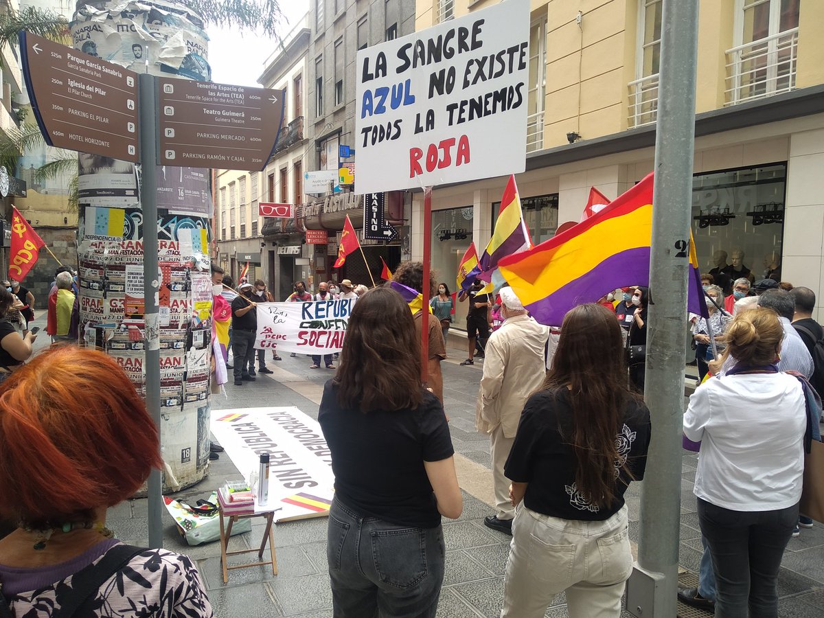 LuisaTamayoIUC's tweet photo. #República18Octubre SC Tenerife ahora https://t.co/JIVmdJ8XuE