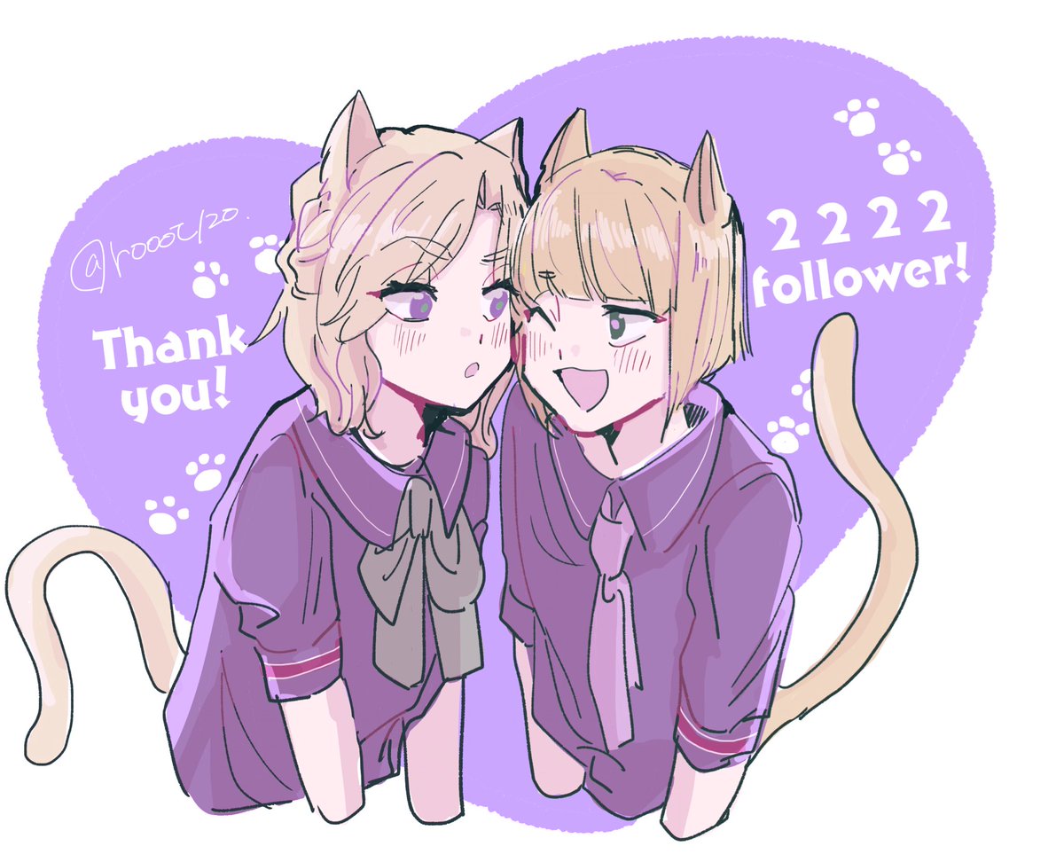 animal ears blonde hair tail cat tail cat ears one eye closed cat boy  illustration images