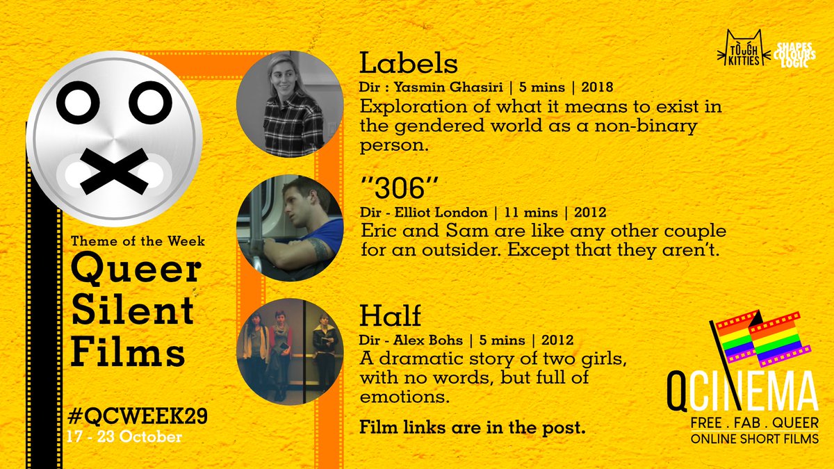 QCinema3's tweet photo. *Watch Online Anytime*
1)Labels -> https://t.co/QGDkMmICVR
2)306 -> https://t.co/6NoIv2Eyud
3)Half -> https://t.co/k46pLDl6Dr
.
.
*List of Short Films Published By QCinema*
Visit : https://t.co/SiMAogYZok https://t.co/k5IdKE1o4B