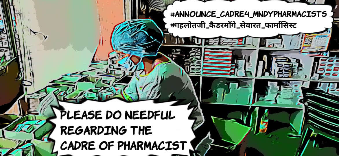 बी एल सैनी कमेटी बहुस्तरीय कैडर का  गठन क्यों नहीं 
#Announce_Cadre4_MNDYPharmacists
#गहलोतजी_कैडरमाँगे_सेवारत_फार्मासिस्ट
<a href="/ashokgehlot51/">Ashok Gehlot</a> 
<a href="/RaghusharmaINC/">Dr. Raghu Sharma</a>
<a href="/MunjalDr/">Dr Ish Munjal</a>
<a href="/INCSMDept/">Congress Social Media Department</a>
<a href="/_lokeshsharma/">Lokesh Sharma</a> 
<a href="/DrSanjeevRajp4/">Dr Sanjeevv Rajpurohit</a> 
<a href="/rohanrgupta/">Rohan Gupta</a> 
<a href="/GovindDotasra/">Govind Singh Dotasra</a> 
<a href="/SachinPilot/">Sachin Pilot</a> 
<a href="/1stIndiaNews/">First India News</a>