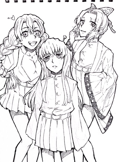 Twoucan しのぶ 塗り絵 の注目ツイート イラスト マンガ コスプレ モデル