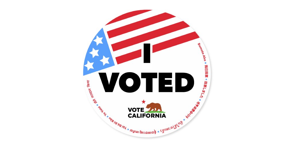 cybermassimo's tweet photo. I just voted in California's 2020 General Election! #VoteSafeCA #VoteCalifornia https://t.co/zxx1kPaIrr https://t.co/dPoINZL5SX