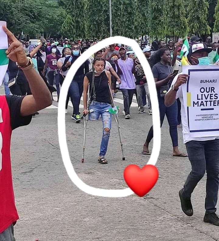 If u can see this,then Retweet aggressively until this Queen is appreciated for her effort for #EndSARS . #BetterTogether #FixNigeriaNow #cryptocurrency #TachaPrays4Naija