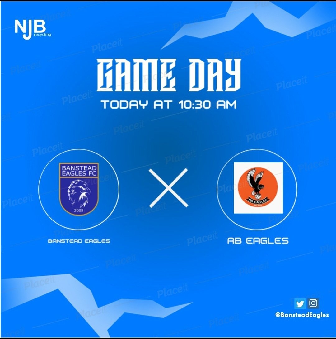 joshPyrate's tweet photo. County Cup day.... We go again hoping to bounce back from our defeat last week @njbrecycling #bansteadeaglesfc #sundayleaguefootball #grassrootsfootball https://t.co/fYfthQOvLY