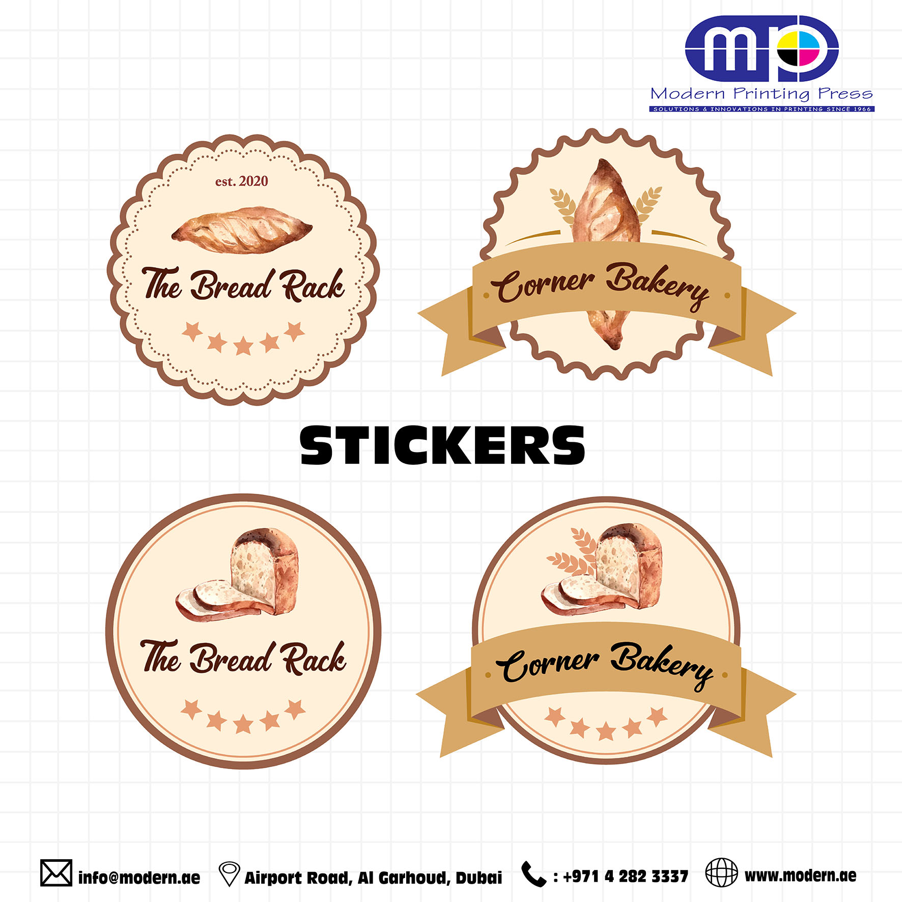 Personalized Stickers Printing Dubai, Abu Dhabi
