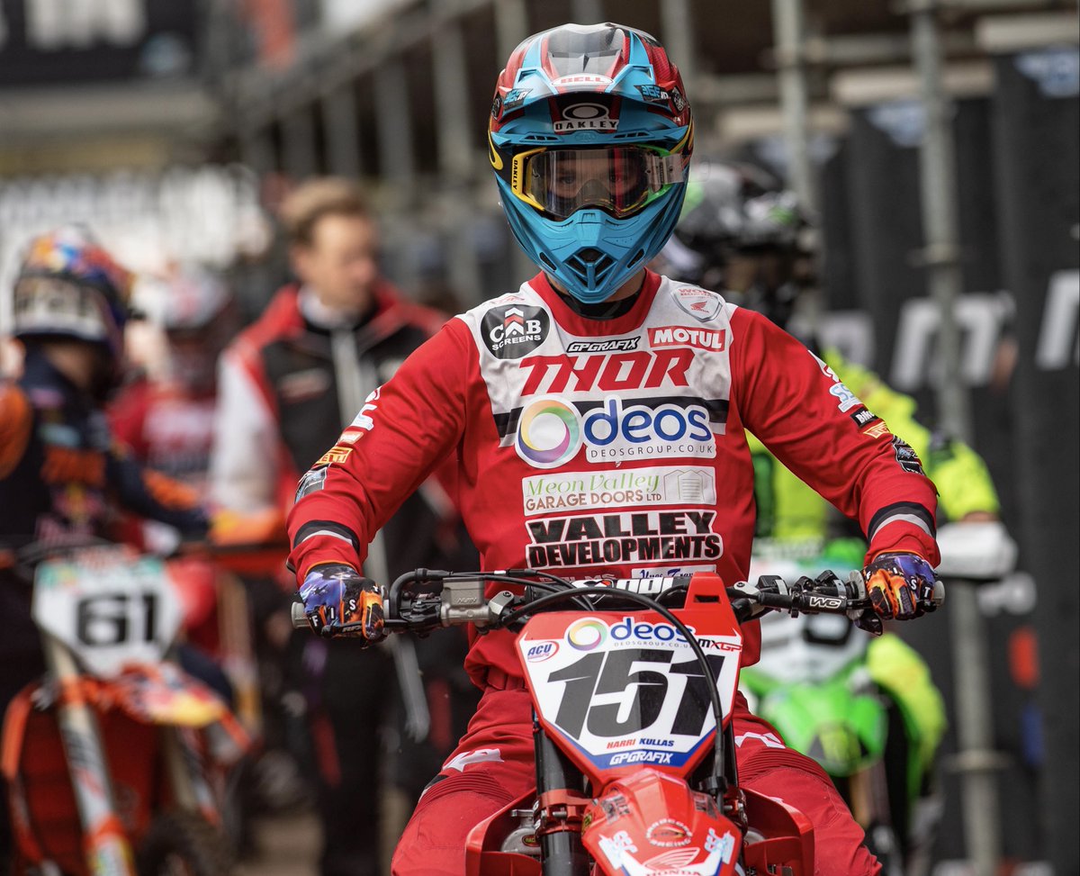 Harri had planned to race the GP at his local track, Lommel, today, before injury ended his season a little early.....