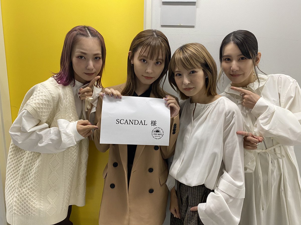 Scandal Scandal Band Twitter