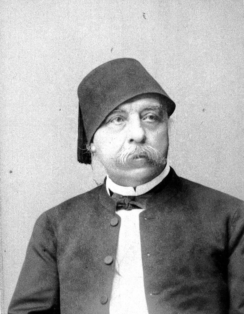 The first Prime Minister of Egypt, Noubar Pasha (16 April 1894 – 12 November 1895)