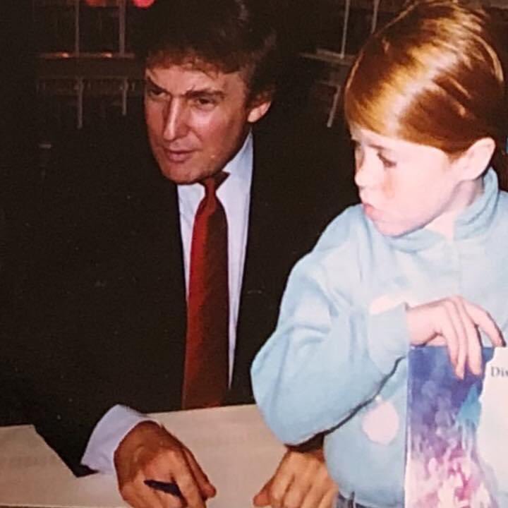Ruadhann's tweet photo. @realDonaldTrump this is how much I still hate you, T, I knew it age 5, you’re the first person I ever despised, you made my skin crawl. Y’all gotta vote correctly this year!!!! https://t.co/J7K00ytJZf