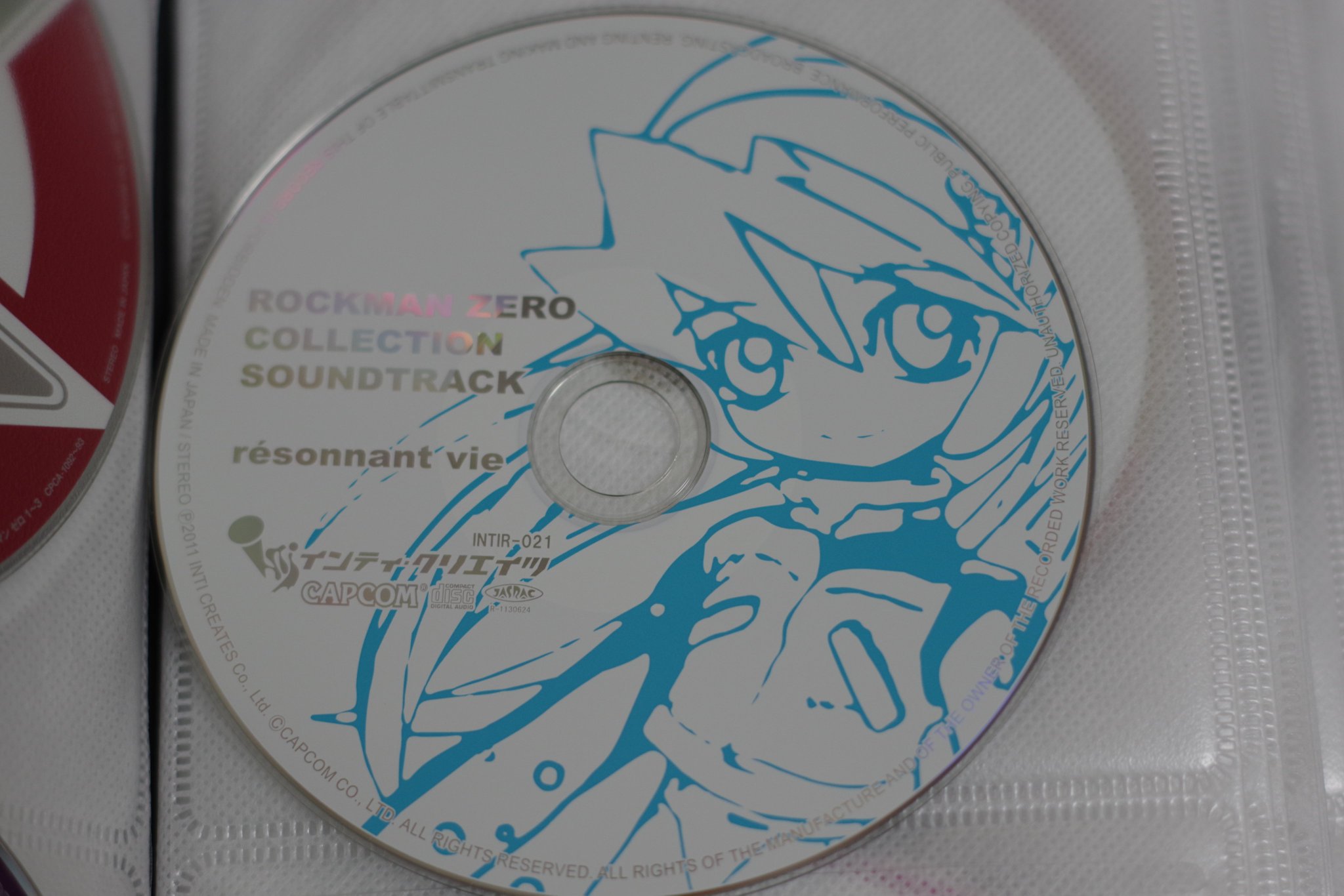 「ロックマンゼロコレクション」サウンドトラック 響命-レゾナ・ヴィ-/Ⅲ CD ロックマンゼロコレクション」サウンドトラック 響命-レゾナ