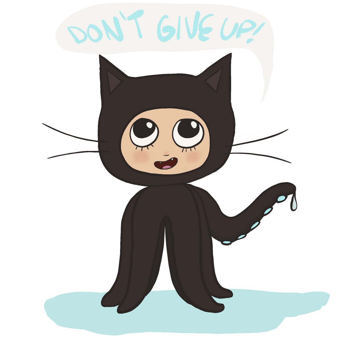 carrotinhell's tweet image. a cute octocat for @GitHubEducation #MyOctocat #DH2020 bc that figurine is so dang cute