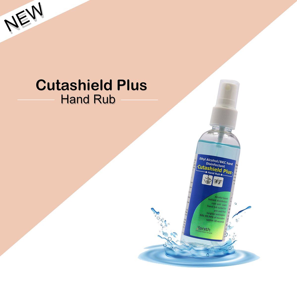 ZenithMicro's tweet image. विश्वास 37 वर्षांचा..
आम्ही घेऊन आलो आहोत
Cutashield Plus Hand Rub Sanitizer
FDA approve असलेली Zenith micro control कंपनी चे खात्रीशीर प्रॉडक्ट.
आजच खरेदी करा.
#37yearexperience #chemicalcompany
#microcontrol #standardproducts #zenithbrand #floarcleaner #cutashield #quality