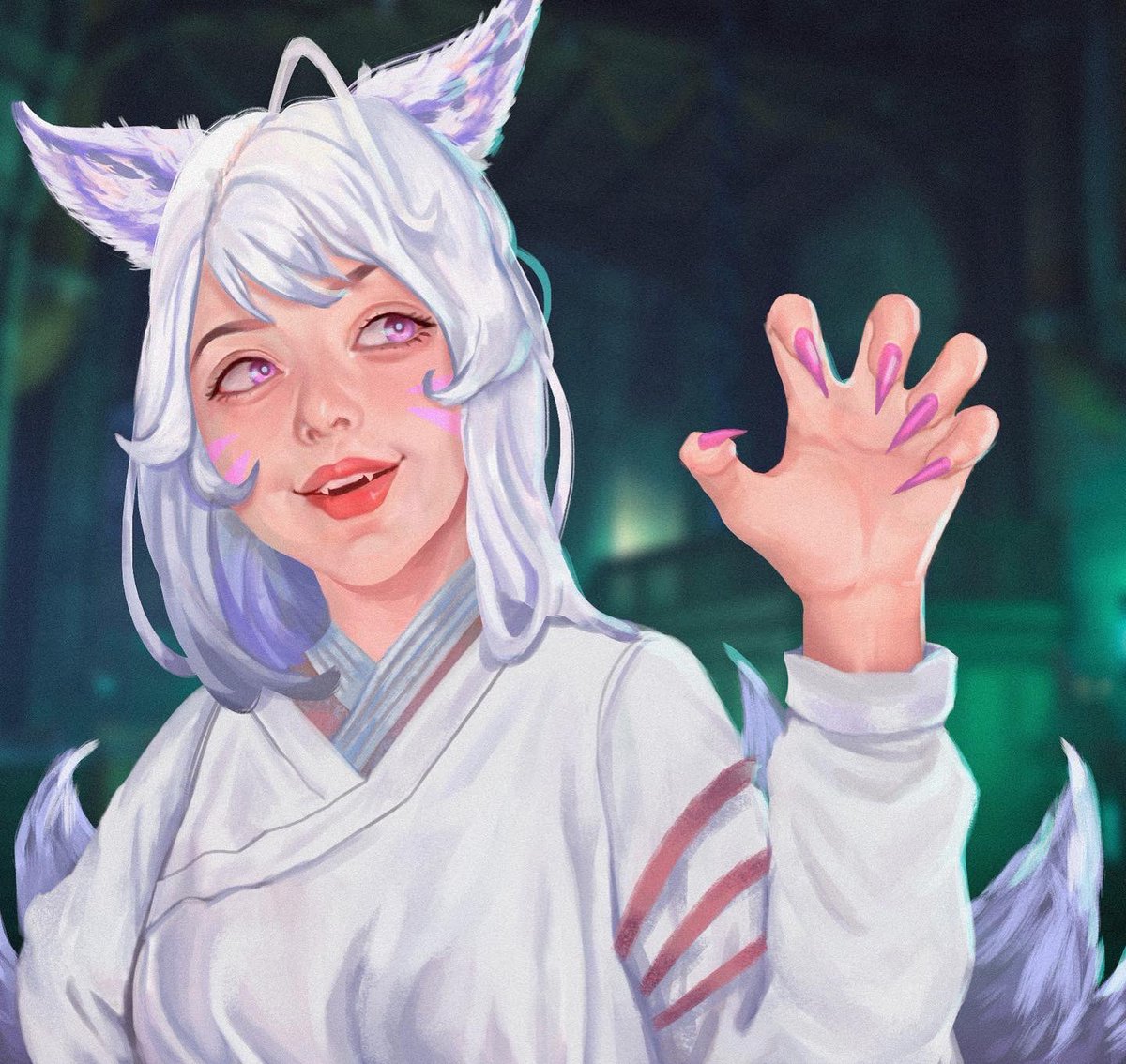 Asoichii1's tweet photo. A lovely https://t.co/gT8LvS4wXs Shin-Ryeong 🤍#overwatchfanart #overwatch #OverwatchFanart #Overwatchleague #overwatchdva #overwatchdvaart #overwatchalloween #Halloween2020 https://t.co/KcJECfb7dC