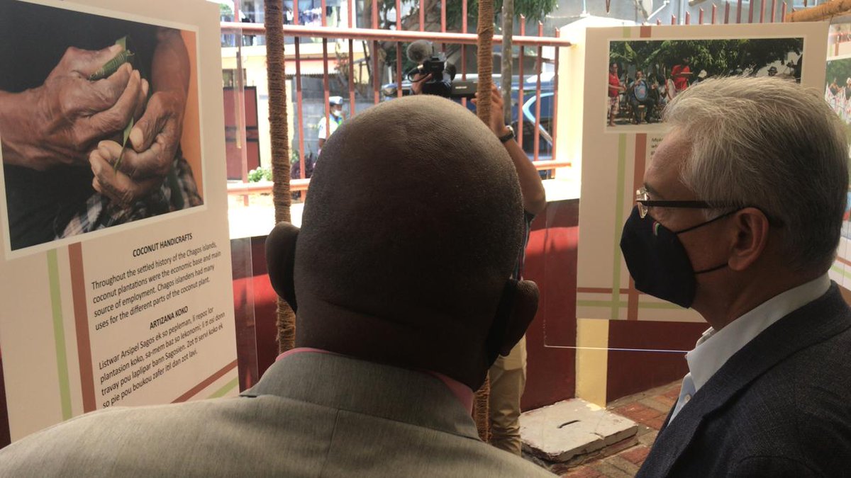 <2 yrs since we launched new #Chagos Tambour Group album, <1 year since <a href="/UNESCO/">UNESCO 🏛️ #Education #Sciences #Culture 🇺🇳</a> inscribed Chagos sega tambour on ICH Urgent Safeguarding List, today Mauritian PM &amp; Minister of Arts &amp; Cultural Heritage launched consultation on safeguarding, transmission &amp; protection #BHM