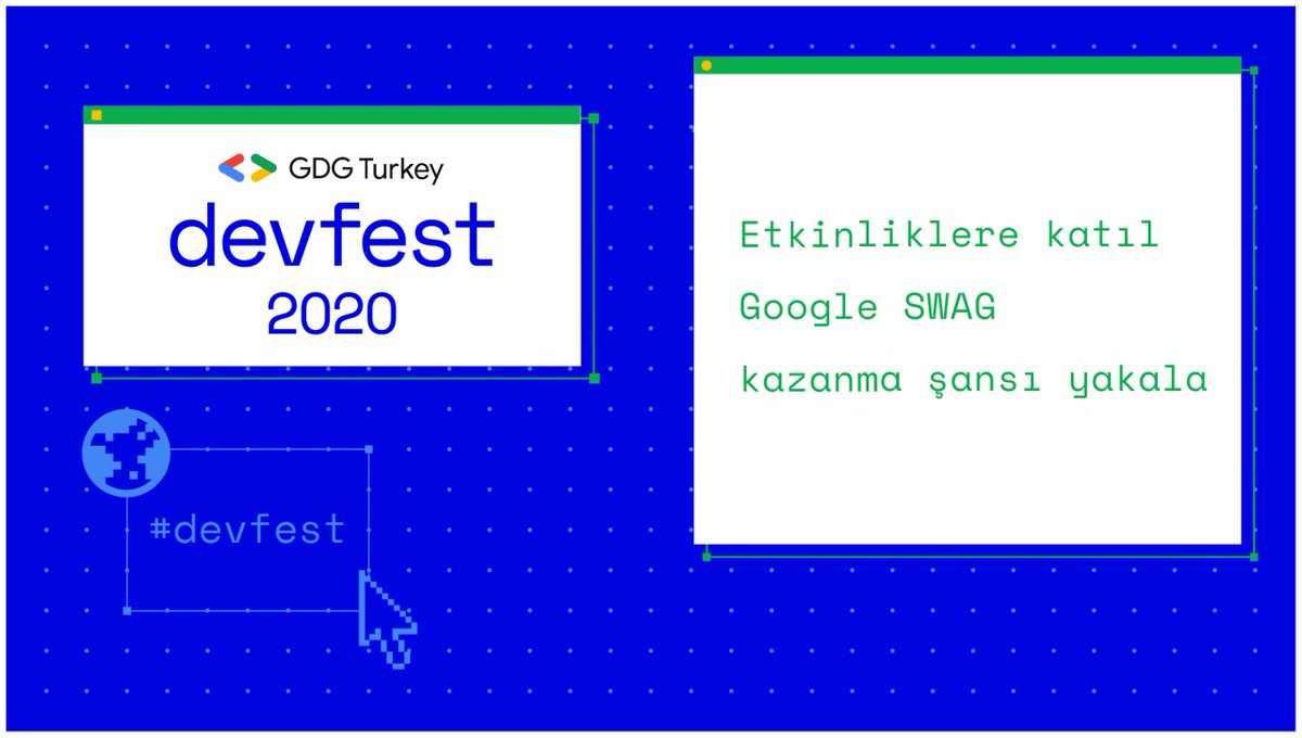 GdgKutahya's tweet photo. Google SWAG kazanma şansını yakalamak için takipte kal 🤩✌🏻

12:30’da sizlerleyiz sakın kaçırmayın!!

#devfestege #devfestturkey #gdg #DevFest2020 #devfest20 https://t.co/TQmSrWxUxc
