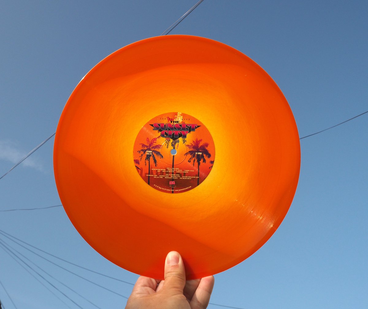 SpunOutSounds's tweet photo. We're now SOLD OUT at label of both #TurquoiseMoon #TheSunsetCity turquoise &amp; fireball variants after yesterday's radio play inspired flurry of orders

But don't get the FEAR if u missed out, as last copies exist at retail

UK: https://t.co/WoAUQr8e4z
USA: https://t.co/GEFZKcd2x8 https://t.co/Rav08sC09Q