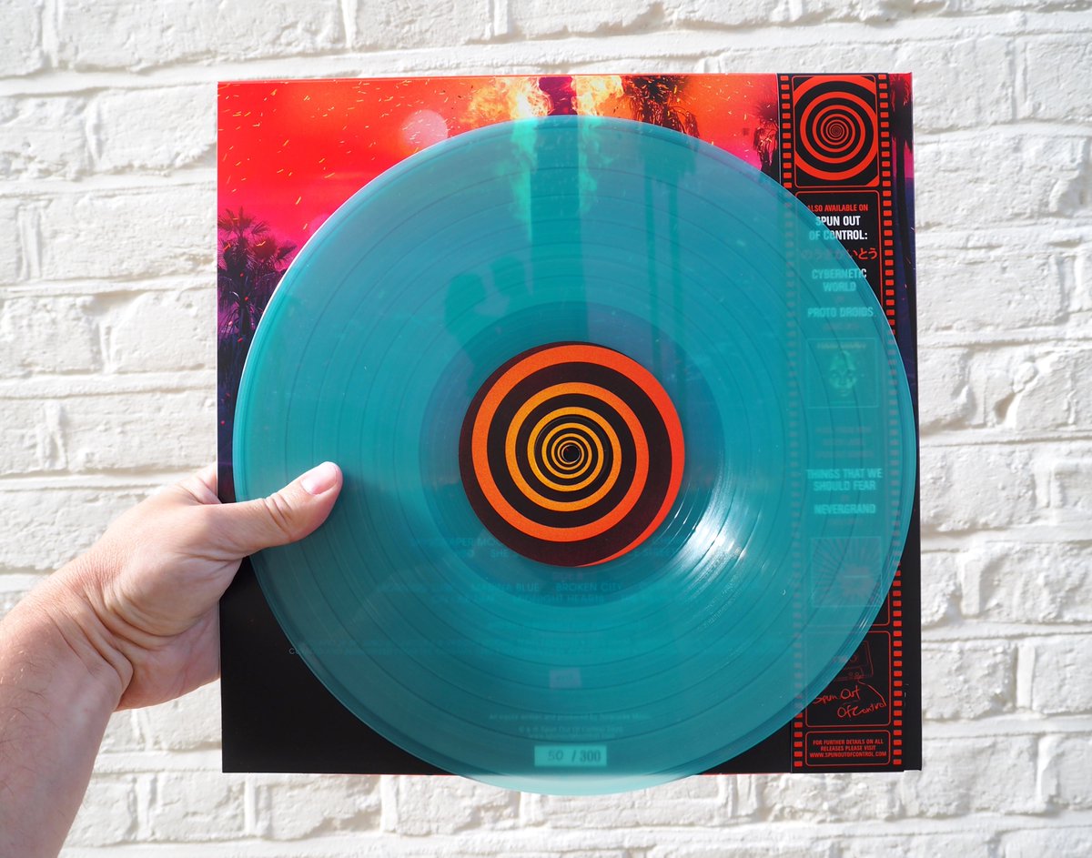 SpunOutSounds's tweet photo. We're now SOLD OUT at label of both #TurquoiseMoon #TheSunsetCity turquoise &amp; fireball variants after yesterday's radio play inspired flurry of orders

But don't get the FEAR if u missed out, as last copies exist at retail

UK: https://t.co/WoAUQr8e4z
USA: https://t.co/GEFZKcd2x8 https://t.co/Rav08sC09Q