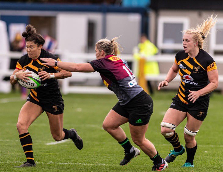 Not the result we wanted, but so grateful for the opportunity to be back on the field in black and gold, doing what we love @Waspsladies 💛🖤 
Now we recover, review, and get ready to go again next week 💥 #rugby #wrugby #212 @Premier15s