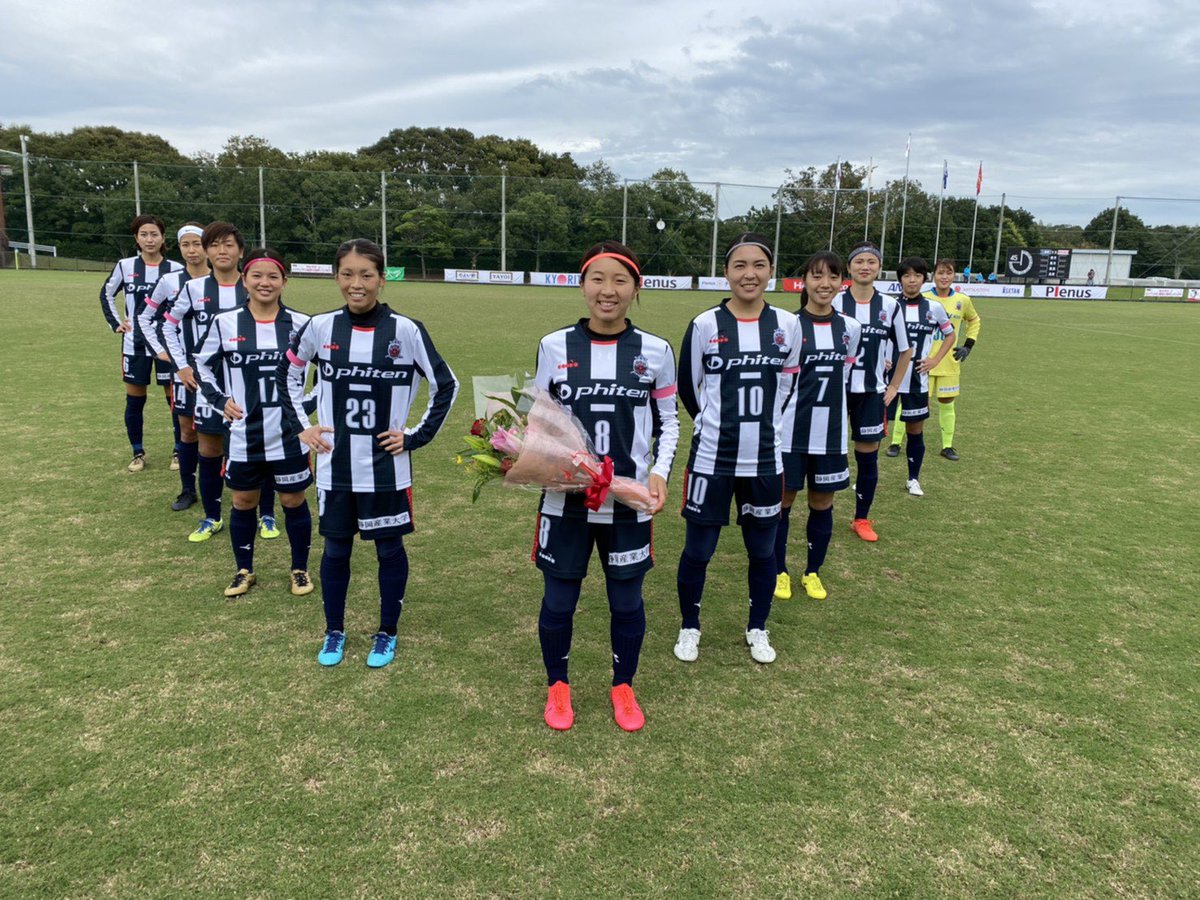 【プレナスチャレンジリーグEAST第6節】
〜試合結果〜
#杏林堂 マッチ
2020.10.18（日）13:00KO
🆚新潟医療福祉大学女子サッカー部
5(3-0.2-1)1
応援ありがとうございました。