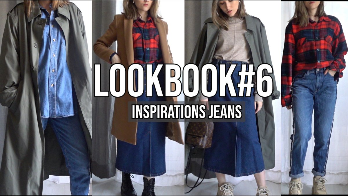 LOOKBOOK 6 - Inspirations Jeans /Pour les curieux c'est par ici => youtu.be/NBoGHtHzHyc via <a href="/YouTube/">YouTube</a> 
#fashion #lookbook #moda #jeans #denim #Influencer #vintagestyle
