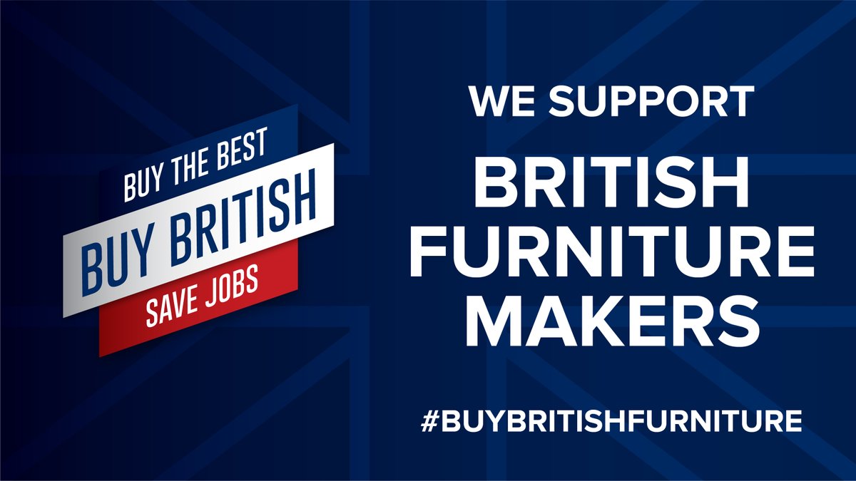 Today is the last day of the Buy British Furniture Event and what a brilliant four weeks it has been. Thank you to everyone who has got behind the campaign and supported our message ‘Buy the Best, Buy British, Save Jobs’. #BuyBritishFurniture 👏