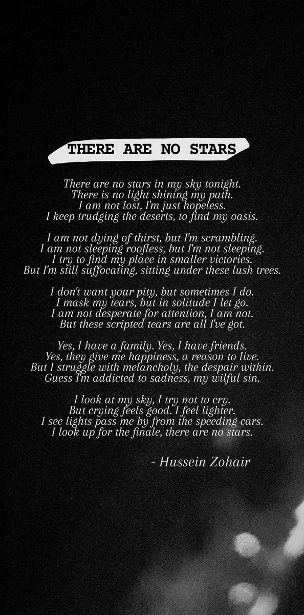 HusseinZooT's tweet photo. I'm the Poet of the Fall.

#poetry #2020 #everythingsucks https://t.co/DqLYvS5MAP