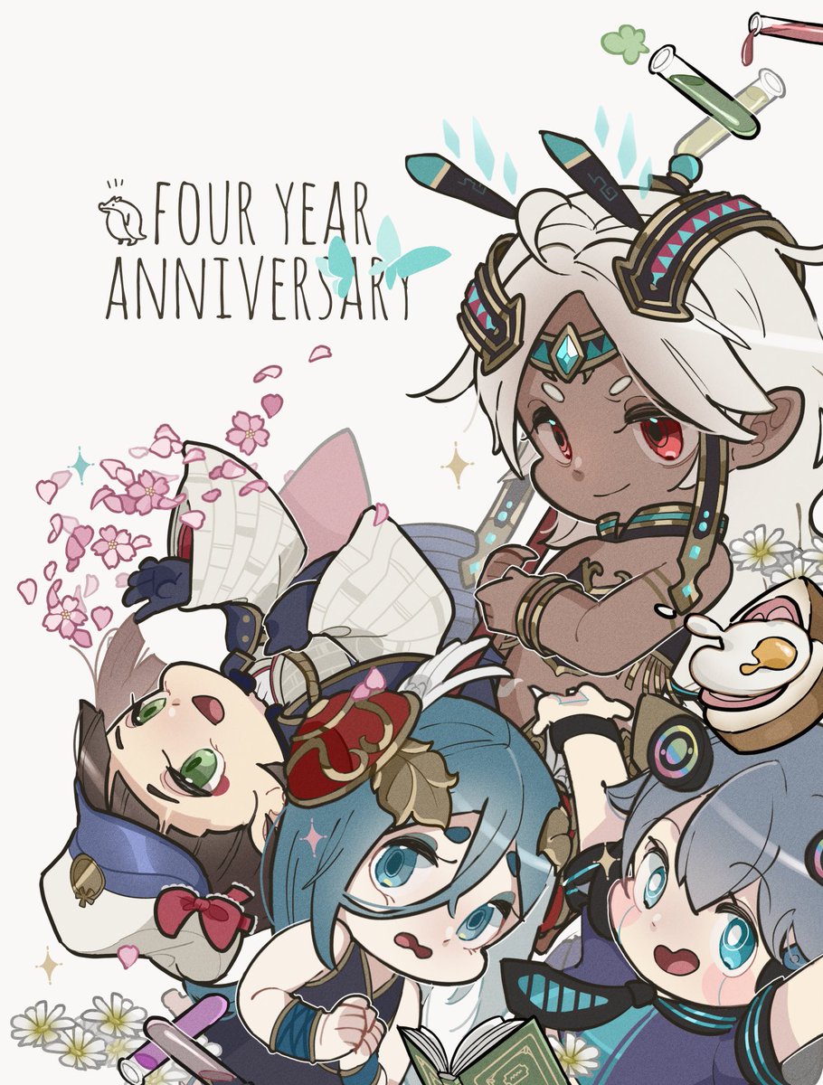 Twoucan エリたま4周年お祝いイラスト の注目ツイート イラスト マンガ コスプレ モデル