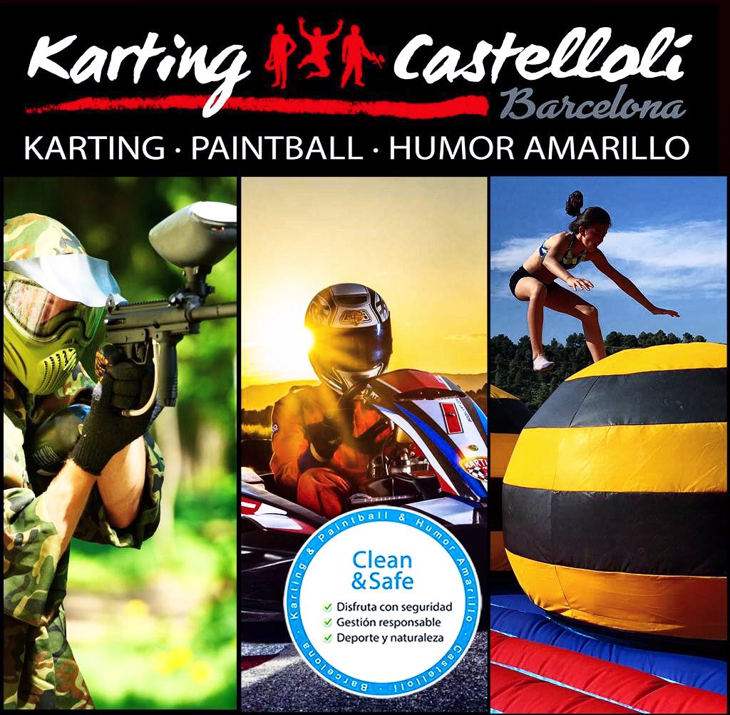 Karting · Paintball · Humor Amarillo Castellolí on Twitter "Hoy tenemos abierto de 10.00 a 19.
